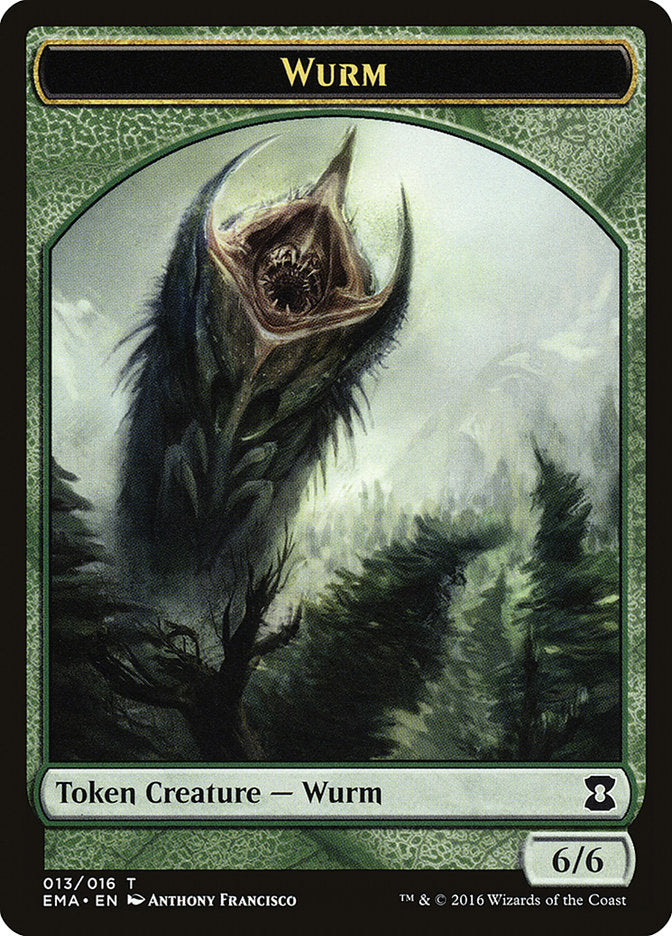 Wurm Token [Eternal Masters Tokens] | Black Swamp Games