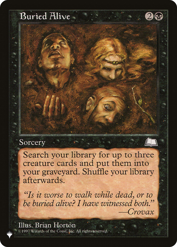 Buried Alive [The List] | Black Swamp Games