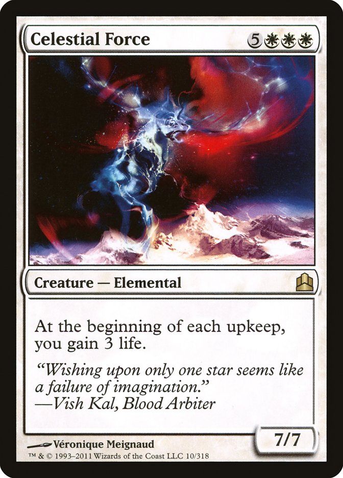 Celestial Force [Commander 2011] | Black Swamp Games
