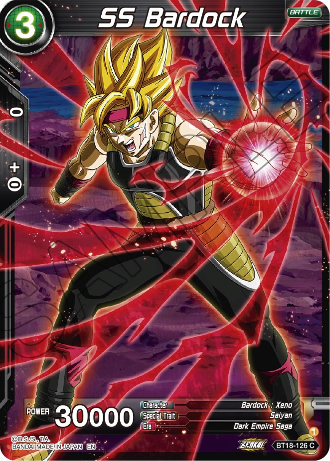 SS Bardock (BT18-126) [Dawn of the Z-Legends] | Black Swamp Games