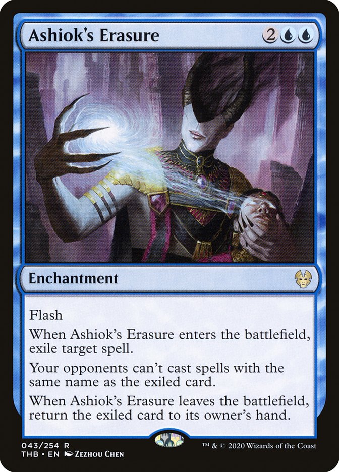 Ashiok's Erasure [Theros Beyond Death] | Black Swamp Games