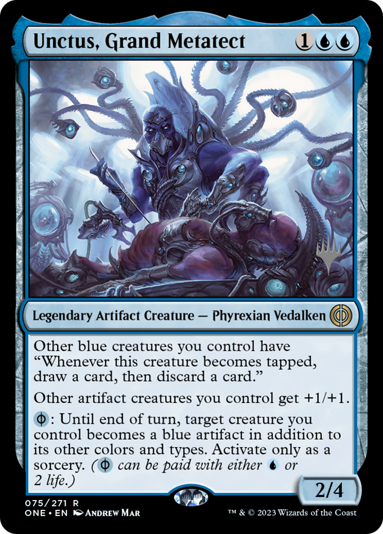 Unctus, Grand Metatect (Promo Pack) [Phyrexia: All Will Be One Promos] | Black Swamp Games