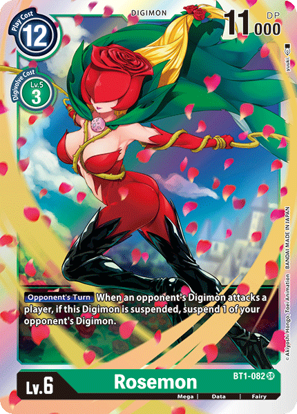 Rosemon [BT1-082] [Release Special Booster Ver.1.0] | Black Swamp Games