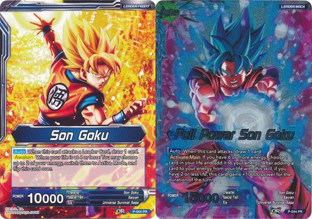 Son Goku // Full Power Son Goku (P-044) [Promotion Cards] | Black Swamp Games