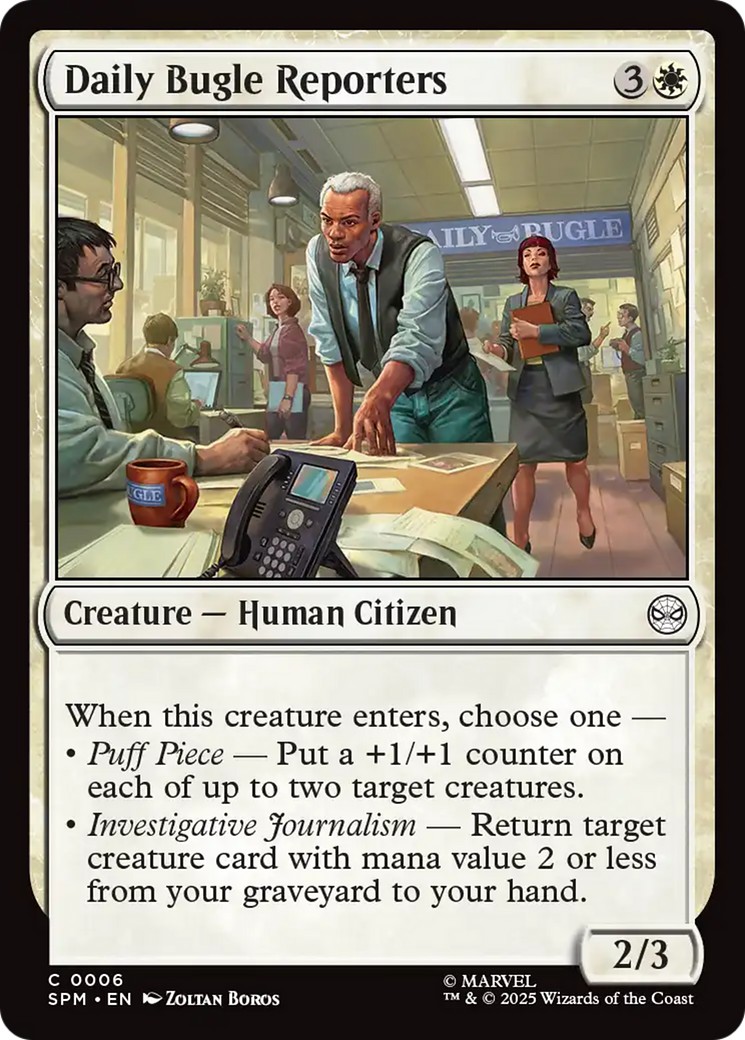 Daily Bugle Reporters [Marvel's Spider-Man] | Black Swamp Games