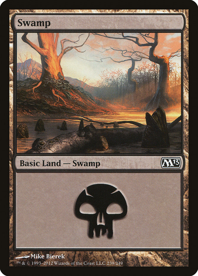 Swamp (239) [Magic 2013] | Black Swamp Games