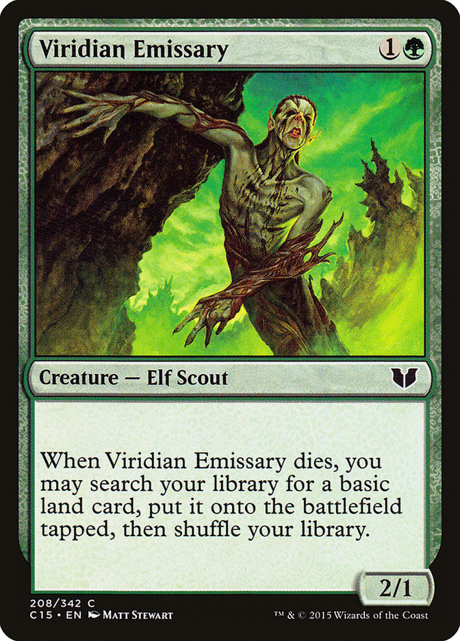 Viridian Emissary [Commander 2015] | Black Swamp Games