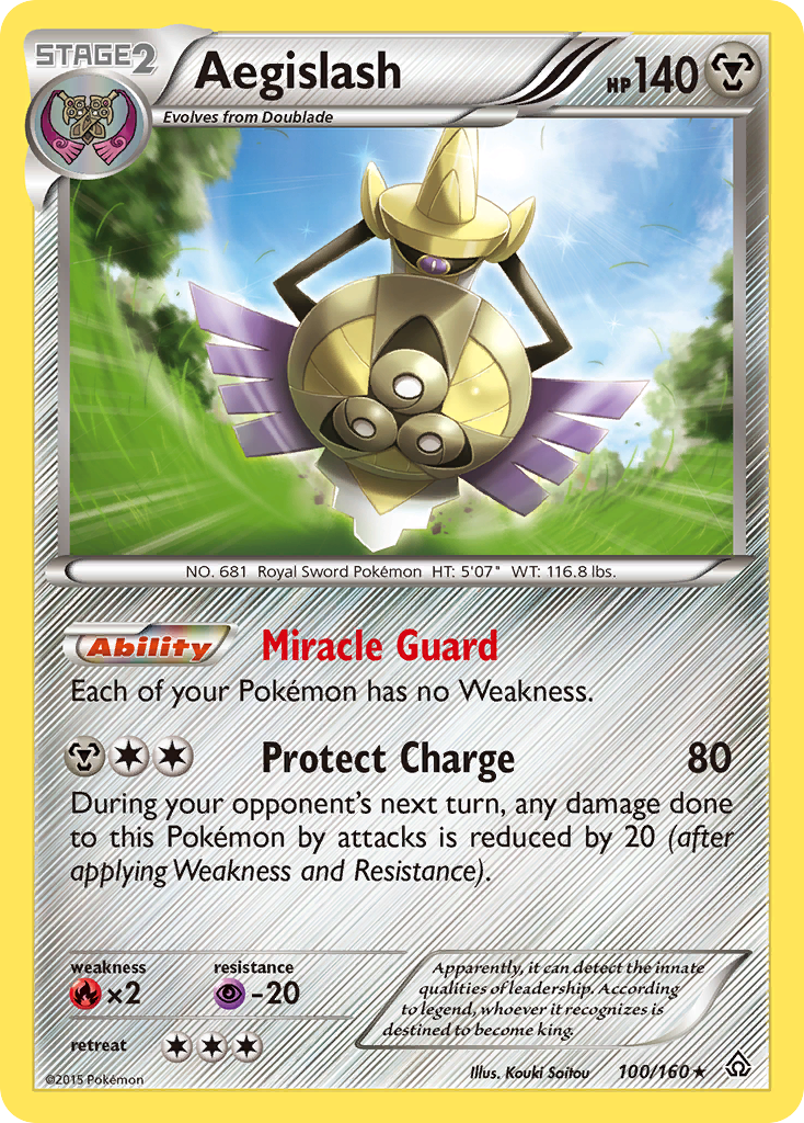 Aegislash (100/160) [XY: Primal Clash] | Black Swamp Games