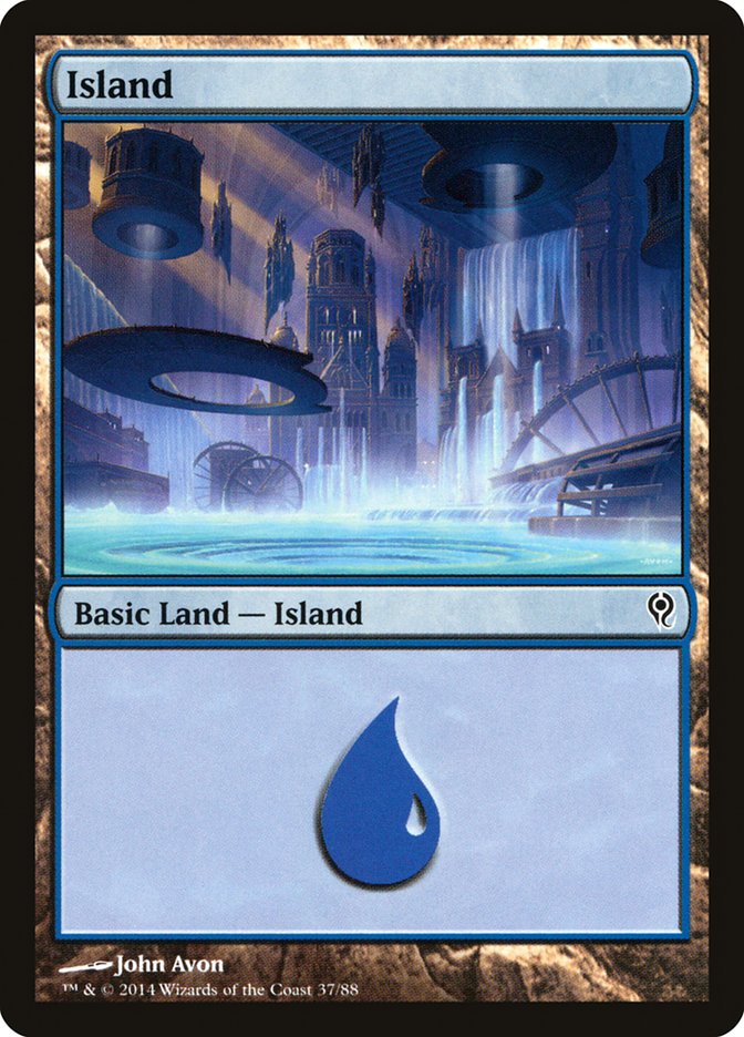 Island (37) [Duel Decks: Jace vs. Vraska] | Black Swamp Games