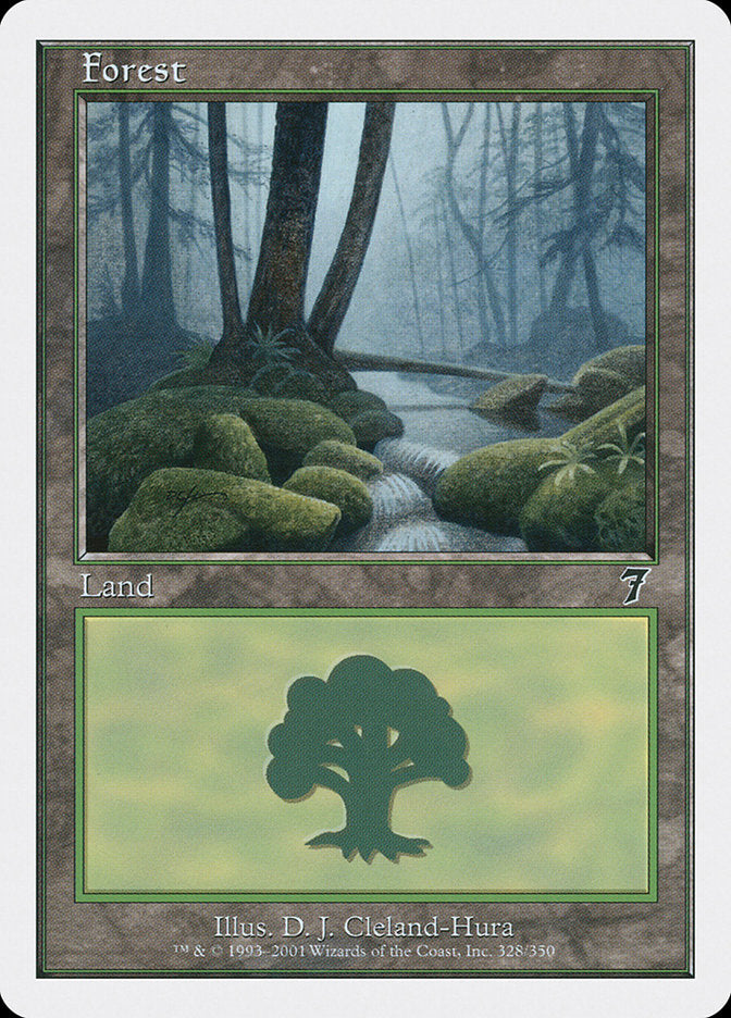 Forest (328) [Seventh Edition] | Black Swamp Games