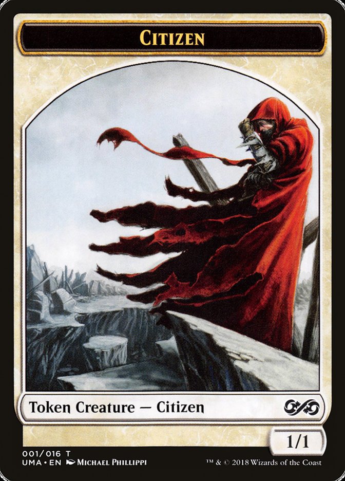 Citizen Token [Ultimate Masters Tokens] | Black Swamp Games