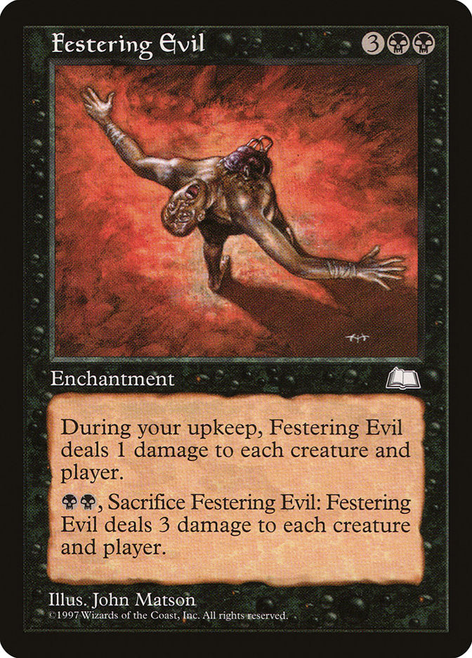 Festering Evil [Weatherlight] | Black Swamp Games