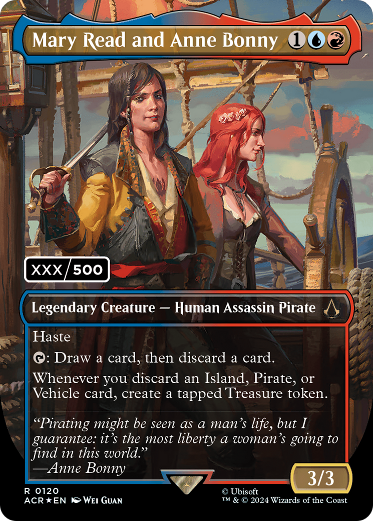 Mary Read and Anne Bonny (English) (Serial Numbered) [Assassin's Creed] | Black Swamp Games