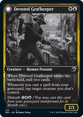 Devoted Grafkeeper // Departed Soulkeeper [Innistrad: Double Feature] | Black Swamp Games