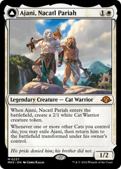 Ajani, Nacatl Pariah // Ajani, Nacatl Avenger [Modern Horizons 3] | Black Swamp Games