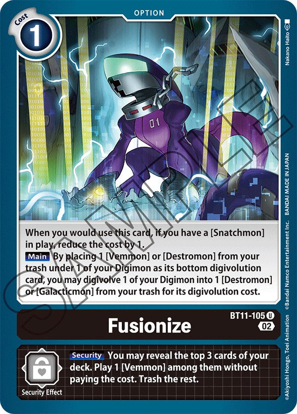 Fusionize [BT11-105] [Dimensional Phase] | Black Swamp Games