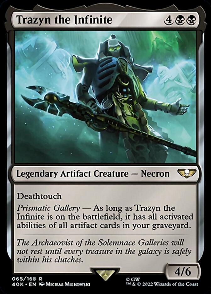 Trazyn the Infinite (Surge Foil) [Warhammer 40,000] | Black Swamp Games