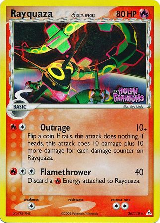 Rayquaza (26/110) (Delta Species) (Stamped) [EX: Holon Phantoms] | Black Swamp Games