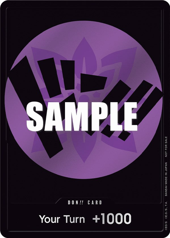DON!! Card (Purple) [One Piece Promotion Cards] | Black Swamp Games