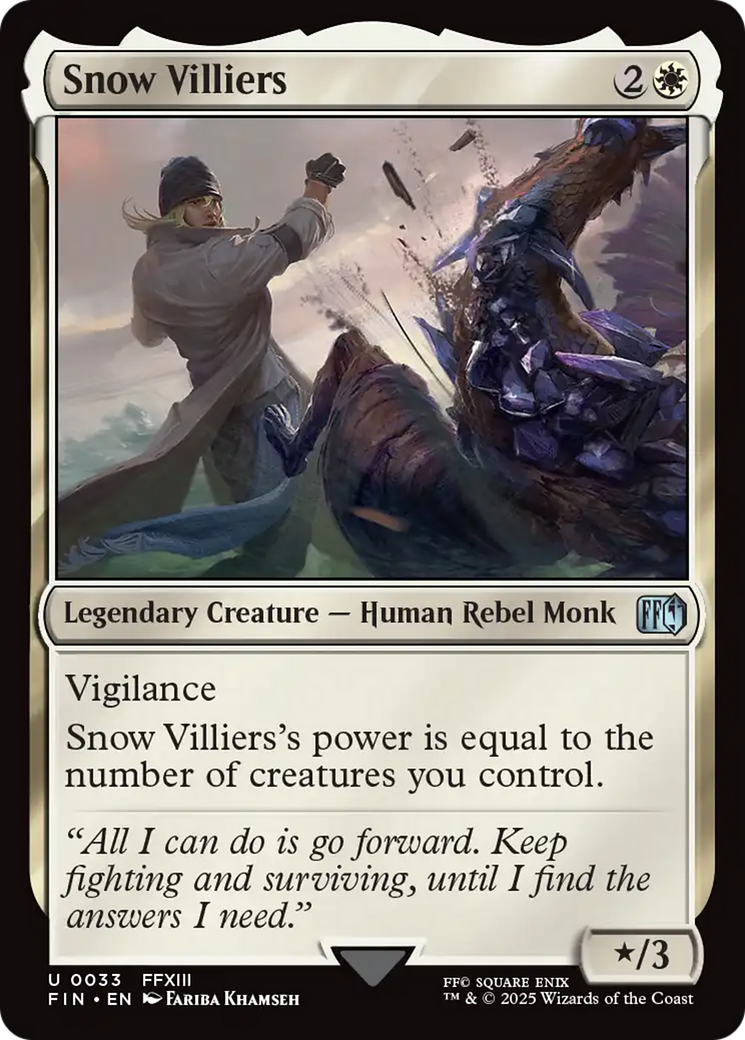 Snow Villiers [FINAL FANTASY] | Black Swamp Games