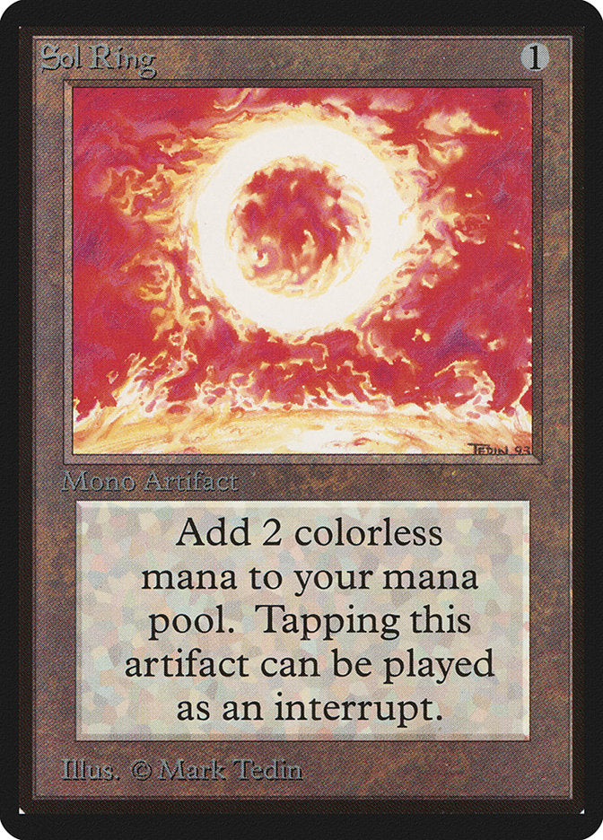 Sol Ring [Beta Edition] | Black Swamp Games