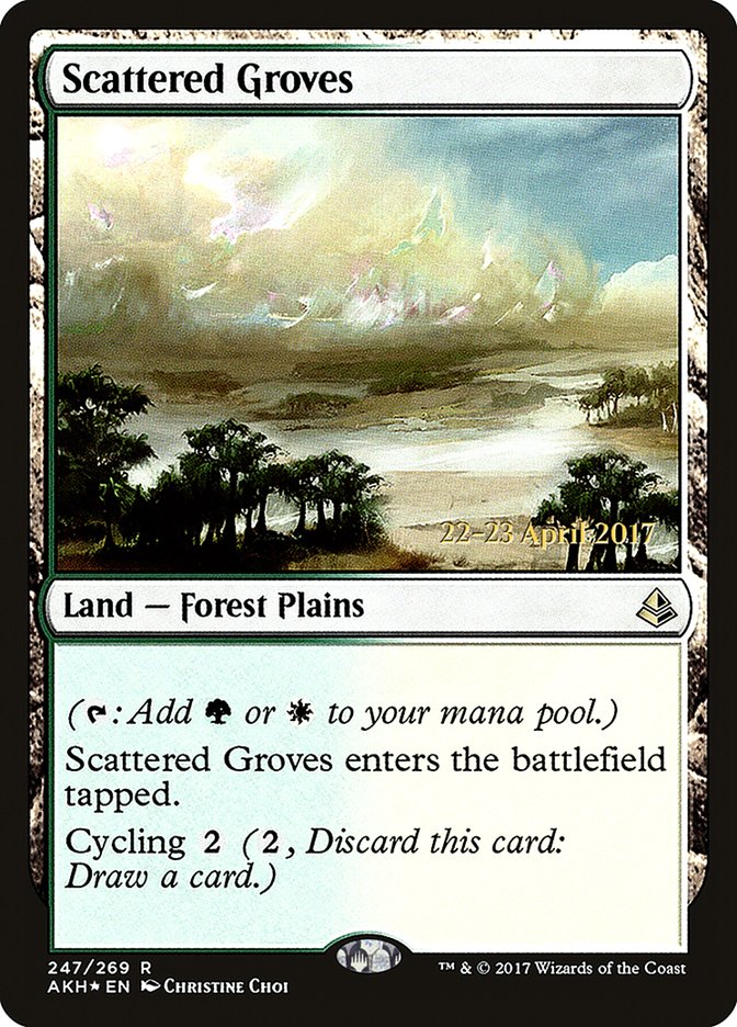 Scattered Groves [Amonkhet Prerelease Promos] | Black Swamp Games