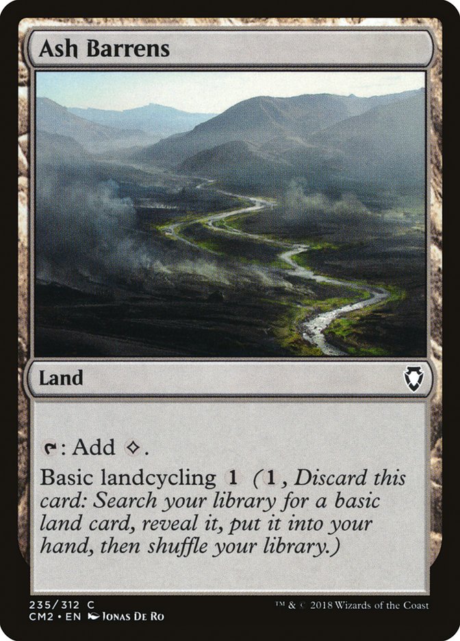 Ash Barrens [Commander Anthology Volume II] | Black Swamp Games