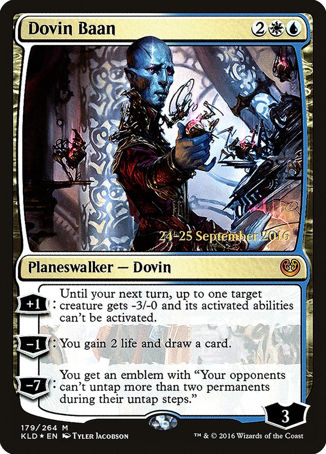 Dovin Baan [Kaladesh Prerelease Promos] | Black Swamp Games