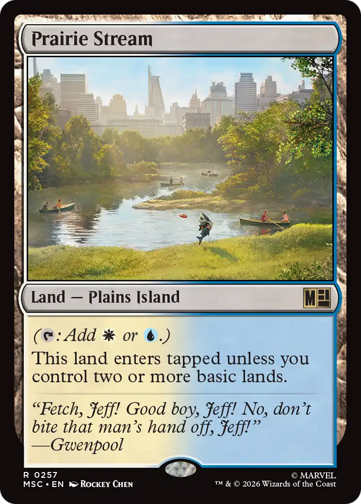 Prairie Stream [Marvel Super Heroes Commander] | Black Swamp Games