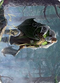 Fynn, the Fangbearer Art Card (Gold-Stamped Signature) [Kaldheim Art Series] | Black Swamp Games