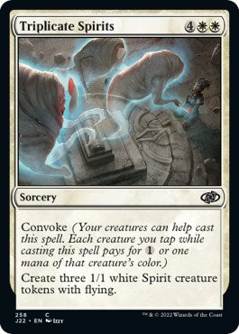 Triplicate Spirits [Jumpstart 2022] | Black Swamp Games