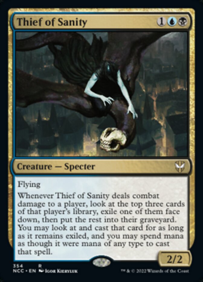 Thief of Sanity [Streets of New Capenna Commander] | Black Swamp Games