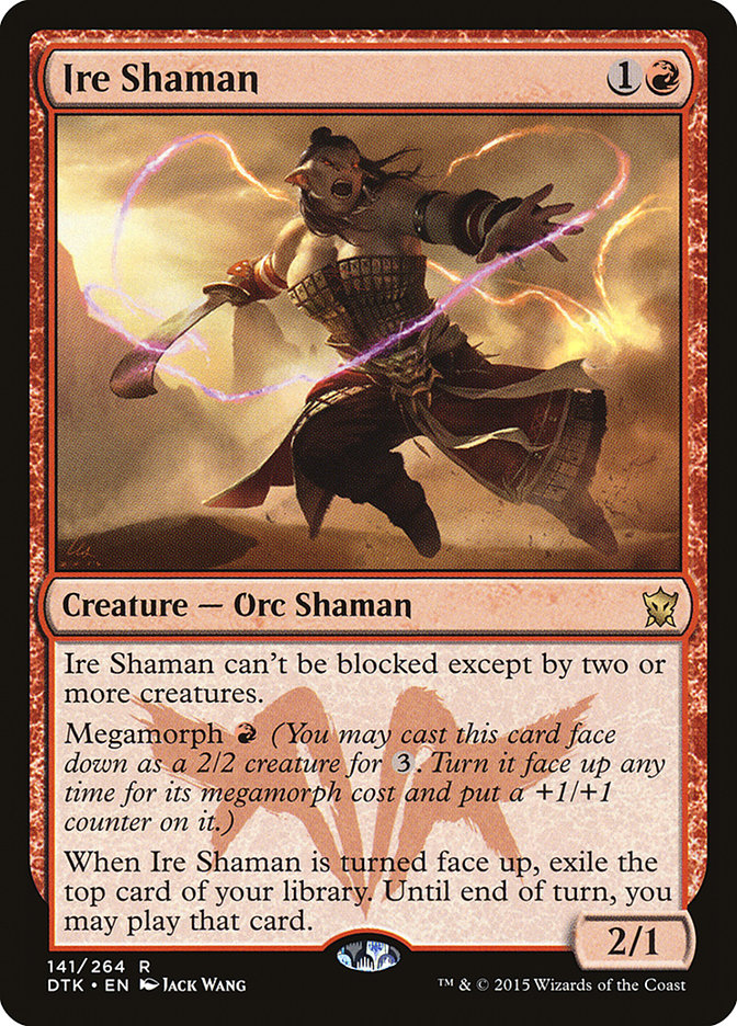 Ire Shaman [Dragons of Tarkir] | Black Swamp Games