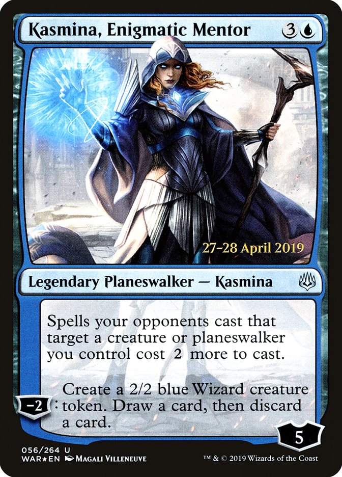 Kasmina, Enigmatic Mentor [War of the Spark Prerelease Promos] | Black Swamp Games