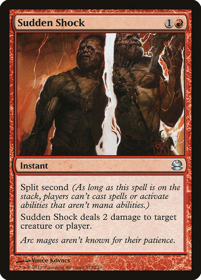 Sudden Shock [Modern Masters] | Black Swamp Games