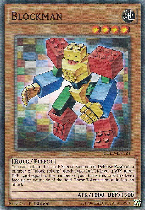 Blockman [YGLD-ENC21] Common | Black Swamp Games