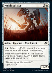 Knighted Myr [Modern Horizons 2] | Black Swamp Games