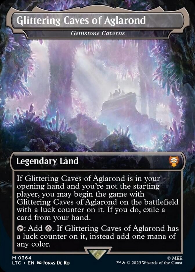 Glittering Caves of Aglarond - Gemstone Caverns [The Lord of the Rings: Tales of Middle-Earth Commander] | Black Swamp Games