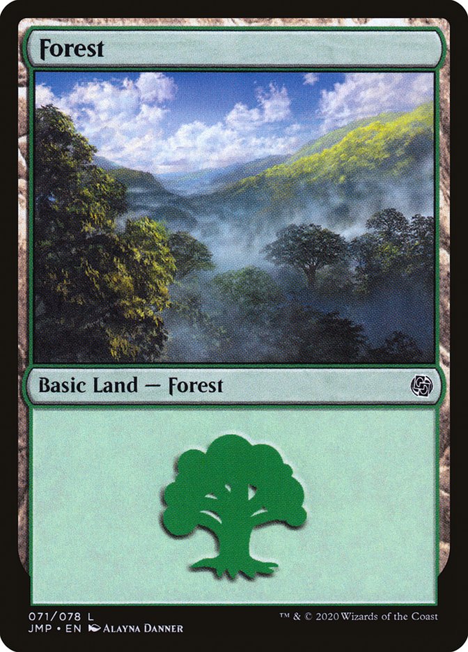 Forest (71) [Jumpstart] | Black Swamp Games