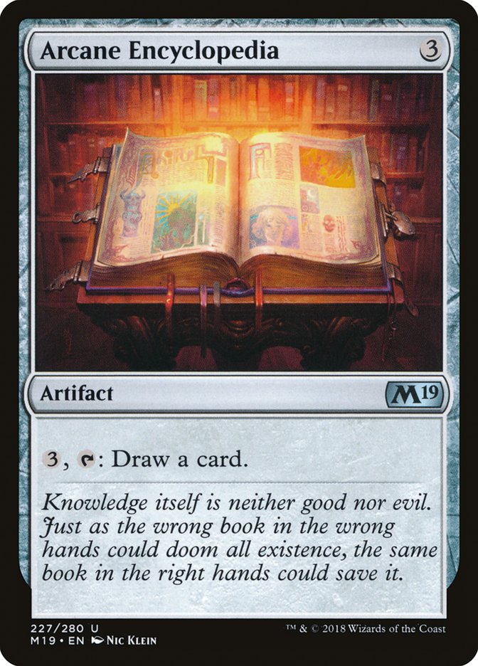 Arcane Encyclopedia [Core Set 2019] | Black Swamp Games
