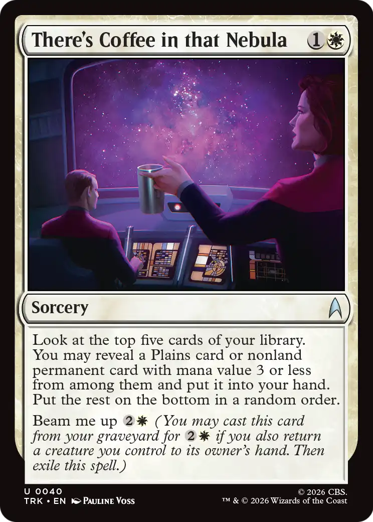 There's Coffee in that Nebula [Star Trek] | Black Swamp Games