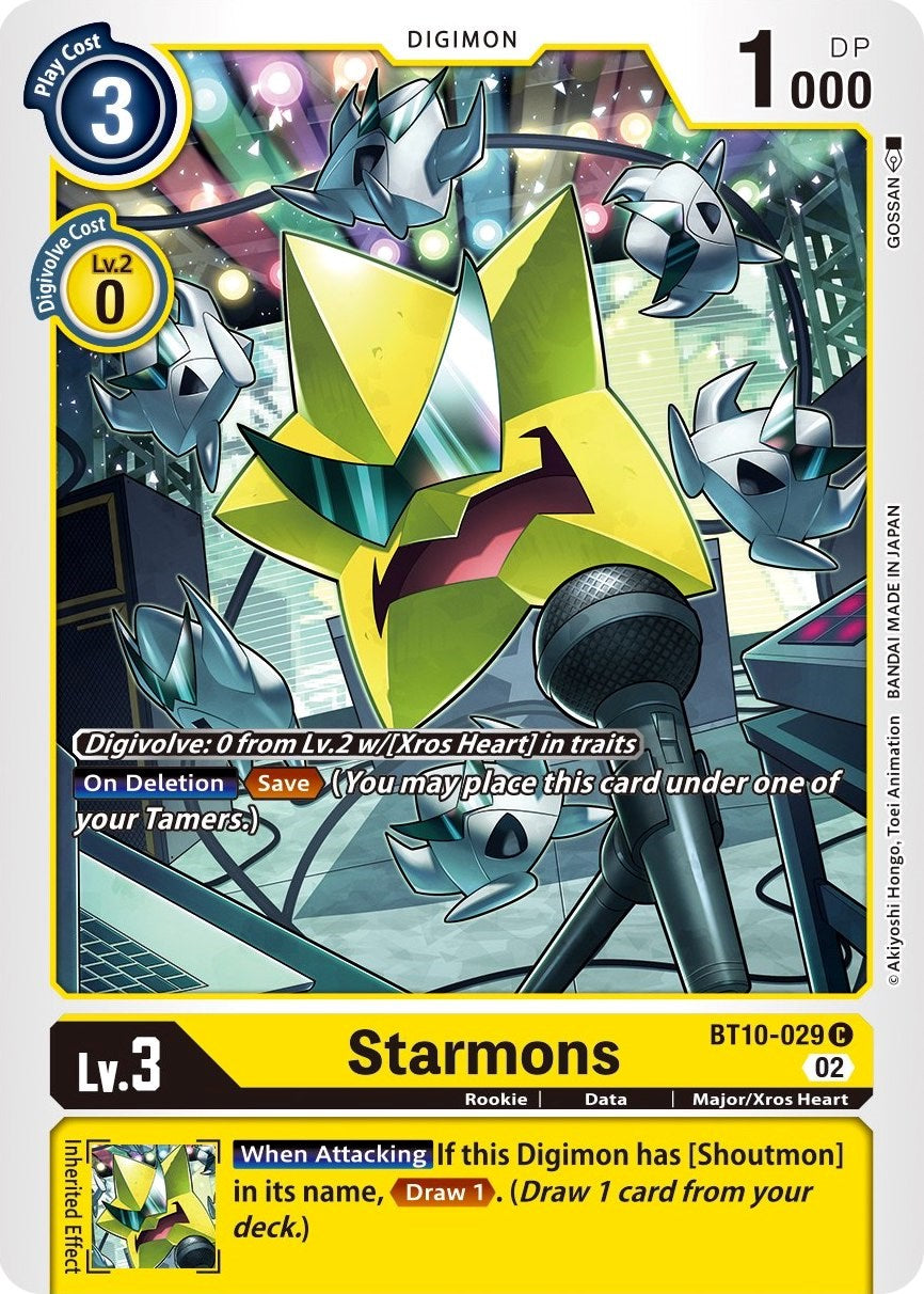 Starmons [BT10-029] [Xros Encounter] | Black Swamp Games