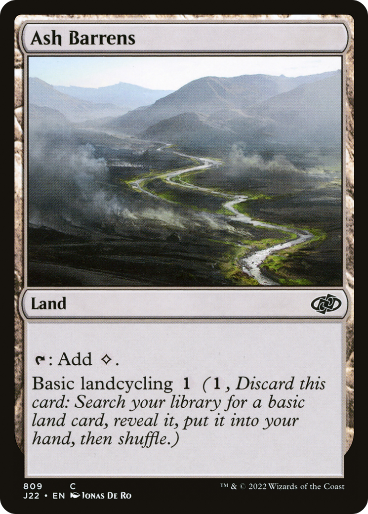 Ash Barrens [Jumpstart 2022] | Black Swamp Games
