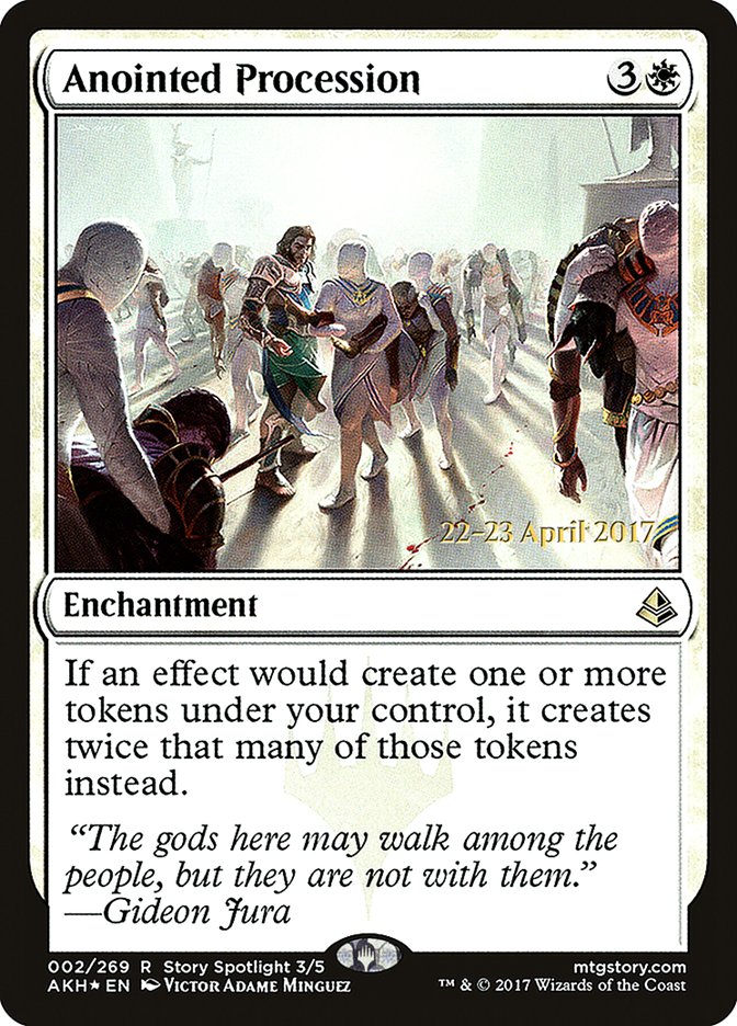 Anointed Procession [Amonkhet Prerelease Promos] | Black Swamp Games