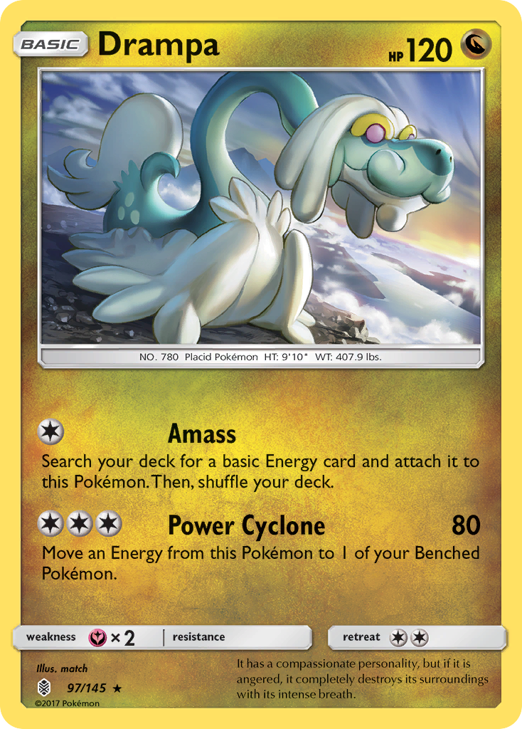 Drampa (97/145) [Sun & Moon: Guardians Rising] | Black Swamp Games