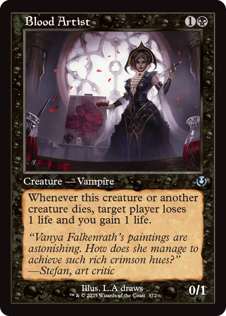 Blood Artist (Retro Frame) [Innistrad Remastered] | Black Swamp Games