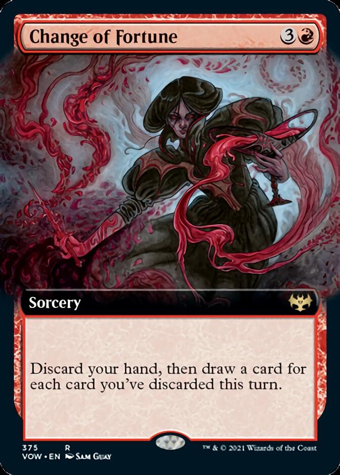 Change of Fortune (Extended Art) [Innistrad: Crimson Vow] | Black Swamp Games