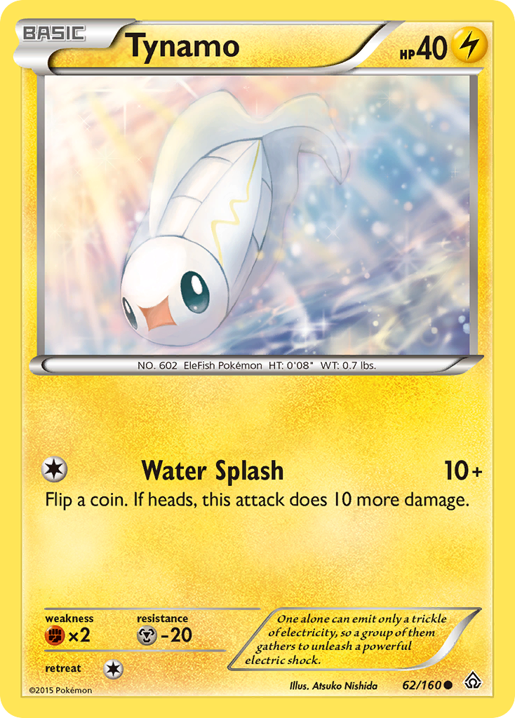 Tynamo (62/160) [XY: Primal Clash] | Black Swamp Games