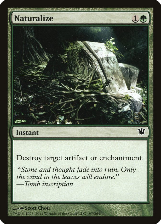 Naturalize [Innistrad] | Black Swamp Games