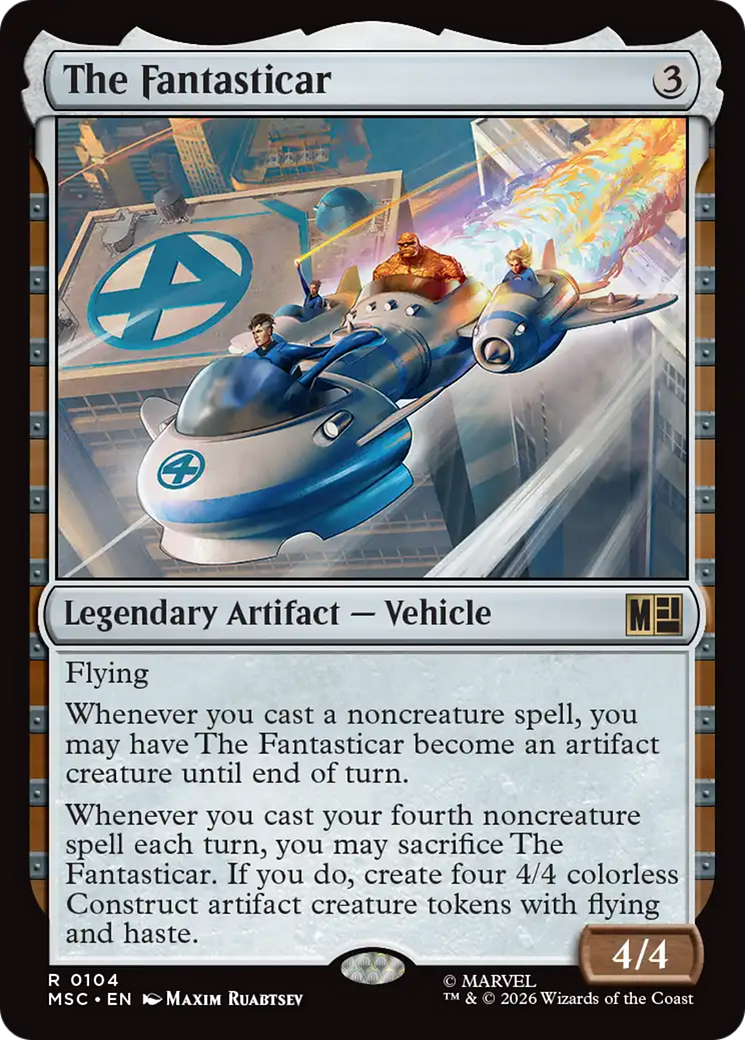 The Fantasticar [Marvel Super Heroes Commander] | Black Swamp Games